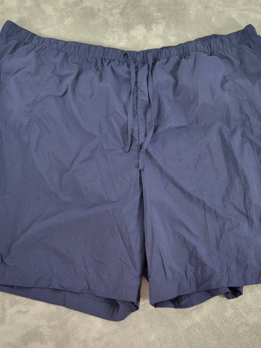 Swimsuits For All Womens 34/36 Plus Size Blue Swim Shorts Pockets Lined BLU159E